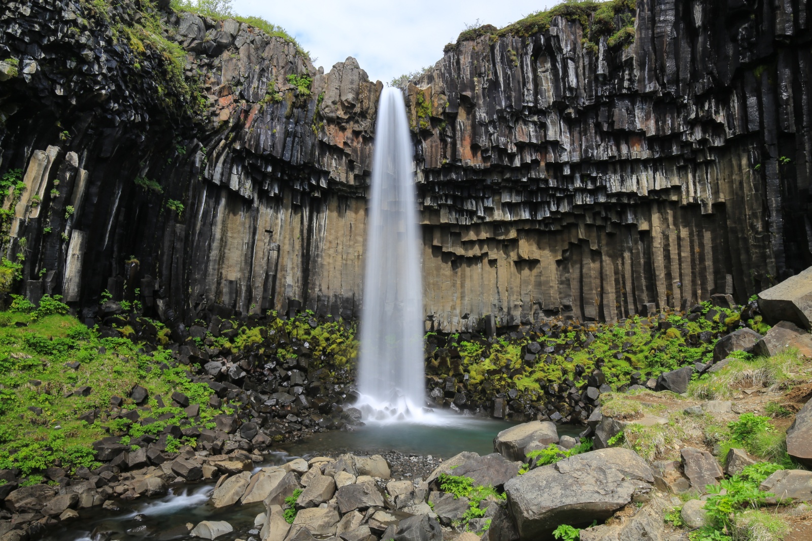 Basalt-Wasserfall